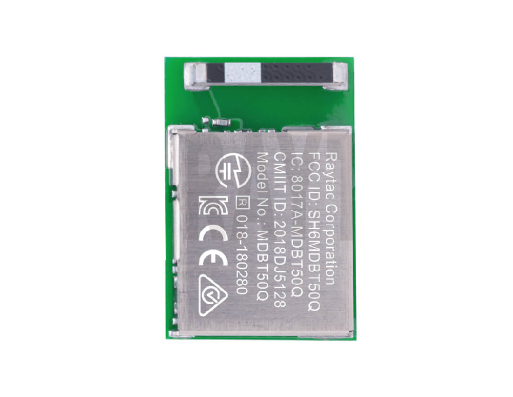 芯錄微燒錄器支持Raytac勁達國際電子的低功耗藍牙模塊MDBT50Q-512K